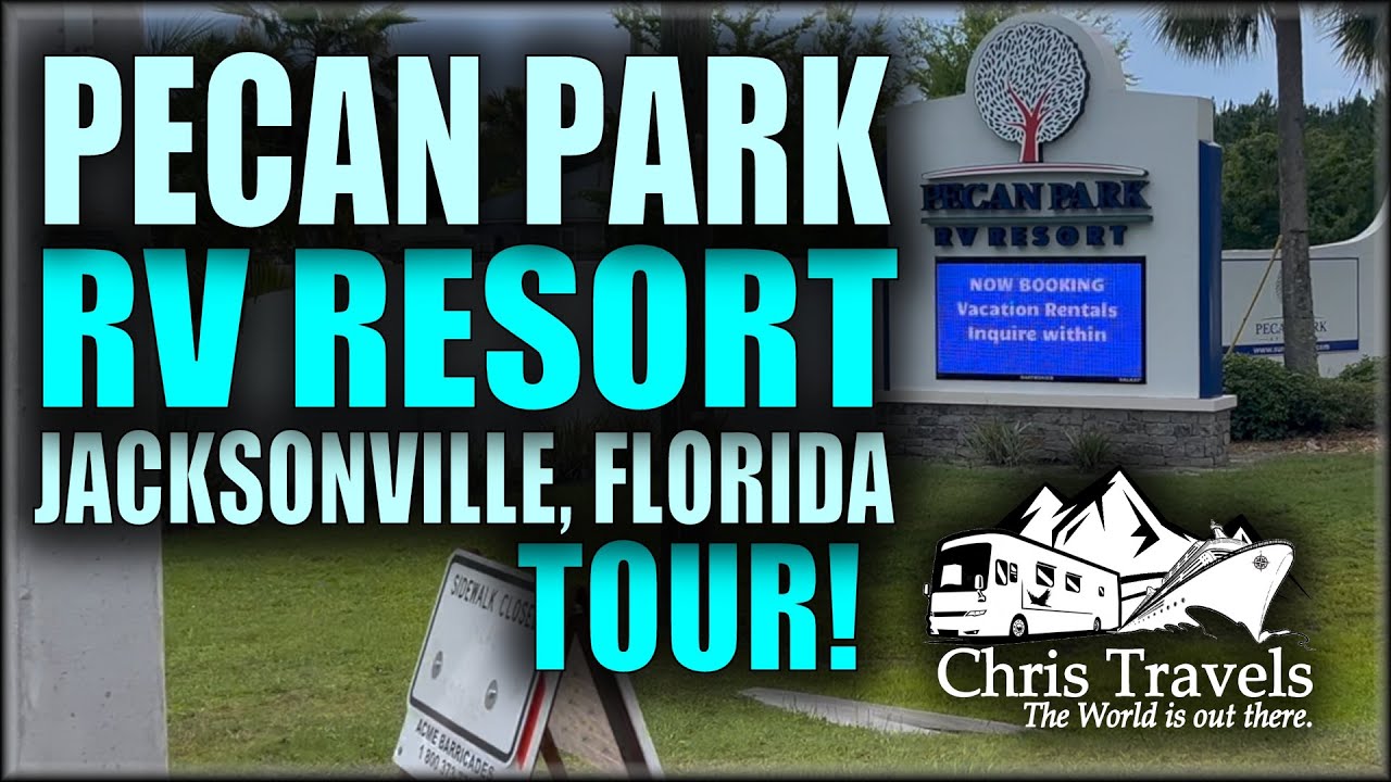 Pecan Park RV Resort TOUR in Jacksonville, Florida!