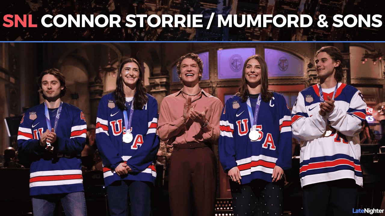Connor Storrie / Mumford & Sons SNL Roundtable - S51 E13