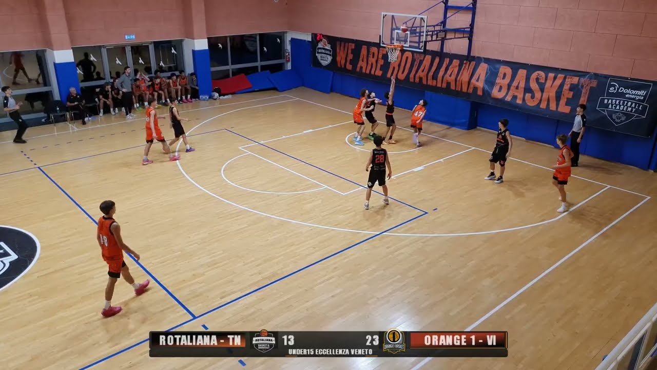 🏀U15 Eccellenza Veneto: Rotaliana TN vs. ORANGE 1 VI #highlights #u15