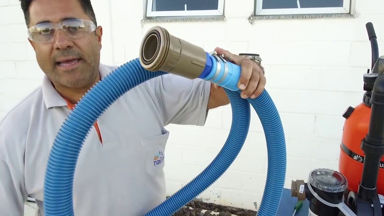 Montagem Filtros Portáteis para Piscina Nautilus
