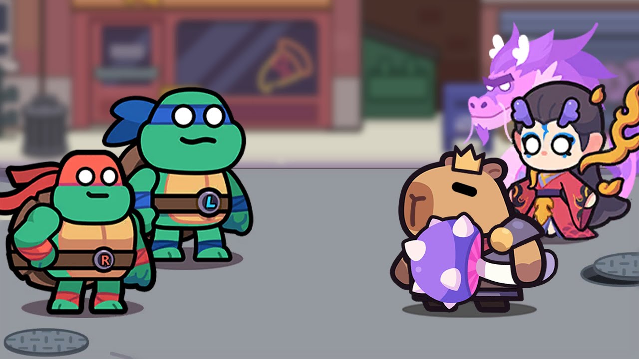 NINJA TURTLES ARE THE BEST? OR IT&rsquo;S BETTER TO STICK TO MYTHIC ADVENTURERS in Capybara Go?