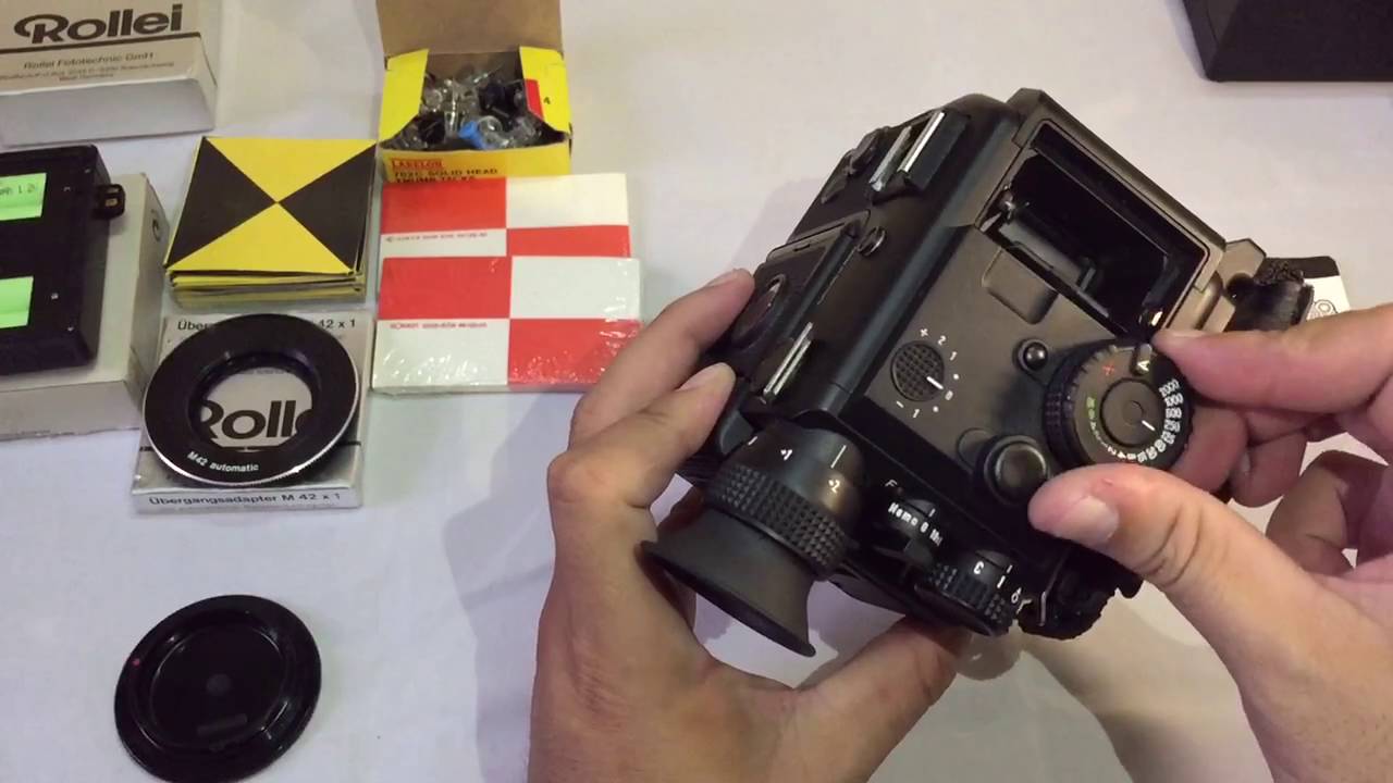Testing Rolleiflex 3003 Metric version