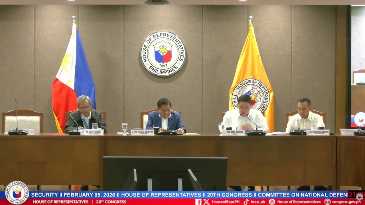 LIVE: House Hearing on Disinformation, Penalizing foreign interference in the Philippines