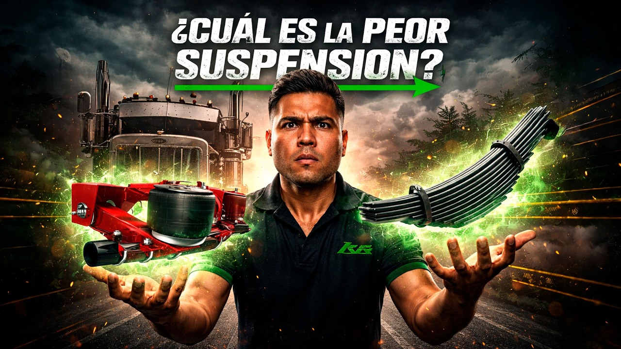Suspensión de Aire VS Muelle ¿Qué es mejor para tu camión o Vehículo?