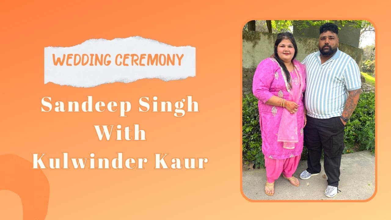 Wedding Ceremony || Sandeep Singh With Kulwinder Kaur || Happy Studio Jalalpur Mob: 98729-06025.