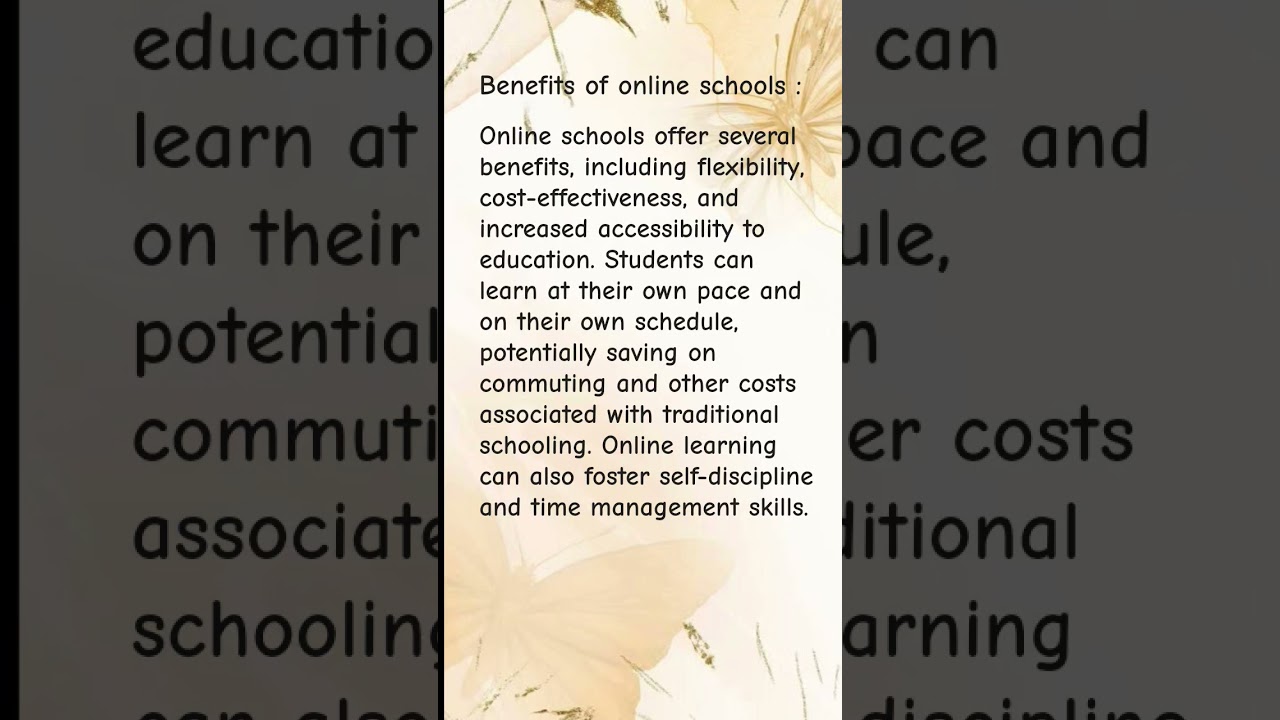 Benefits of online schools 👍🏻 #parenting #parents  #online learning #skills #supervision #education