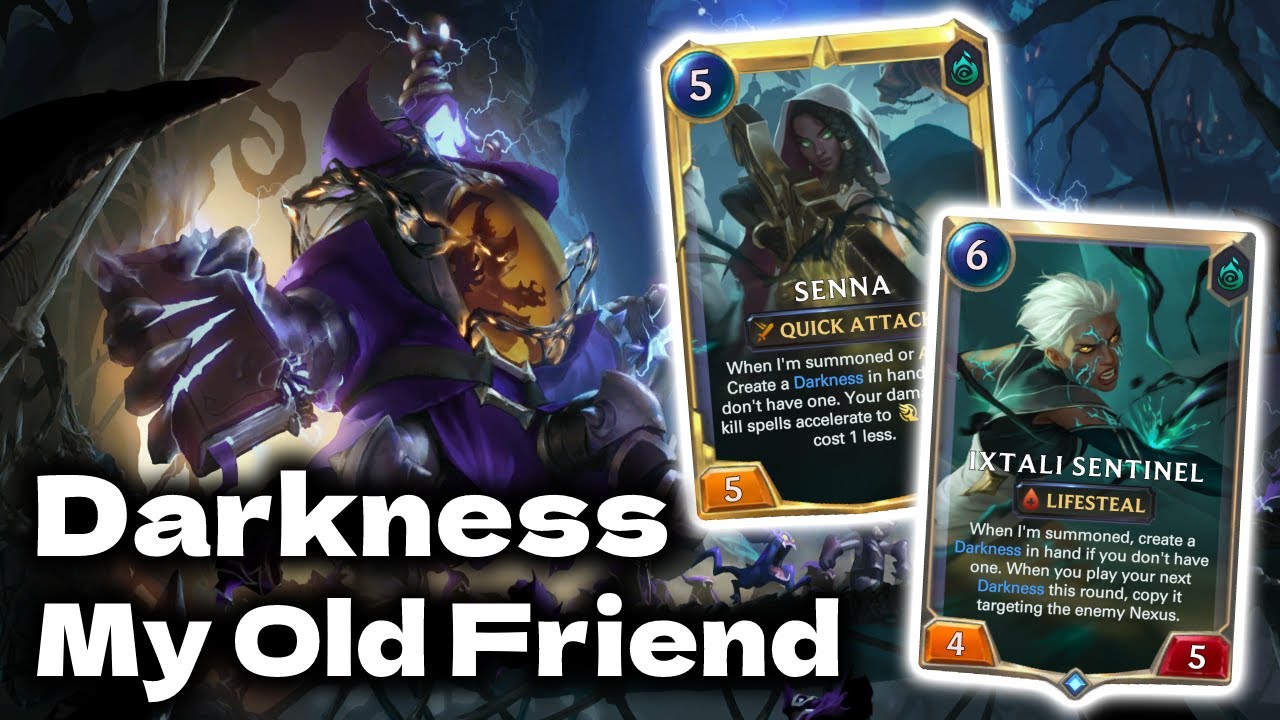 Darkness Controls Everything!! Veigar Senna | Legends of Runeterra