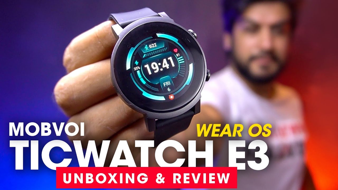 THIS IS A REAL SMARTWATCH!! ⚡️Ticwatch E3 Unboxing & Review - Best Smartwatch 2022 #AmanDhingra
