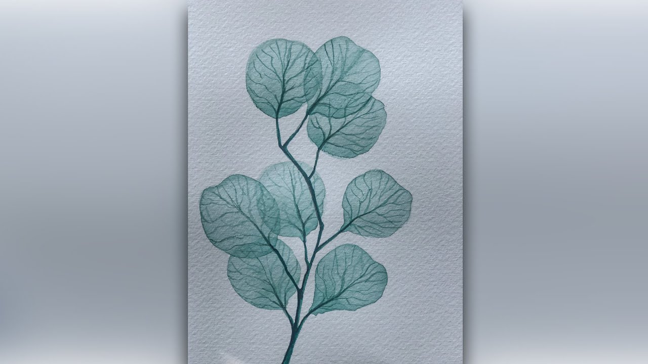 Watercolor Day 18 | How to paint Easy Flower with Watercolor for Beginners | Daily Art Therapy