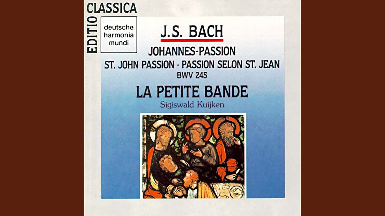 Johannes-Passion, BWV 245: Parte seconda: No. 20, Erwäge, wie sein blutiger Rücken (Aria)