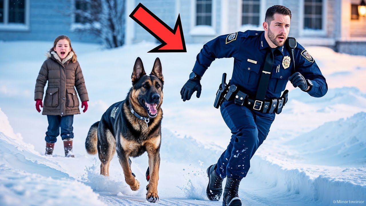 An Officer And His K9 Dog Were Headed Home For Christmas — Until An SOS Came From The Mountains.