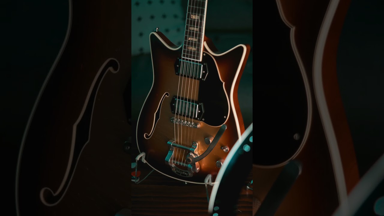 Frank Brothers Arcade Thinline 🔥 #lollarpickups #bigsby #frankbrothers