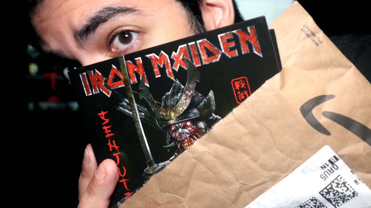 Unboxing Senjutsu - Iron Maiden CD Amazon
