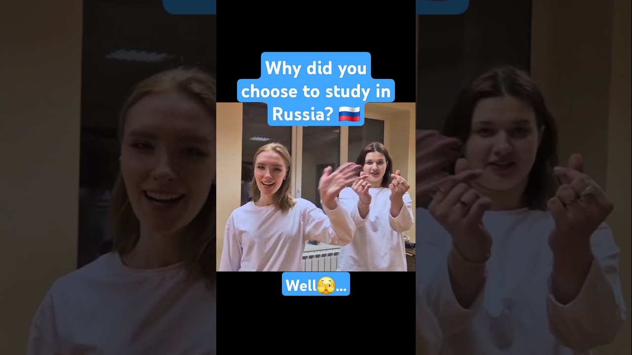 Why did you choose to study in Russia? 🇷🇺 #shorts