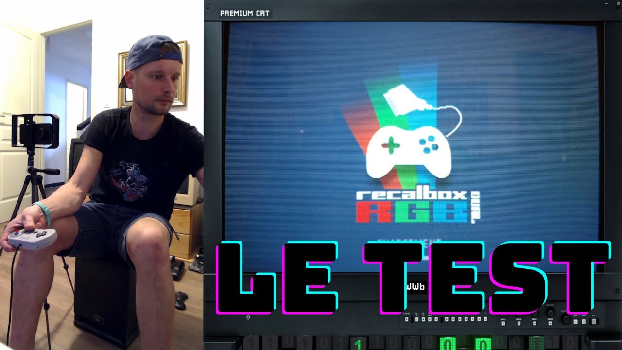 Test Recalbox RGB dual