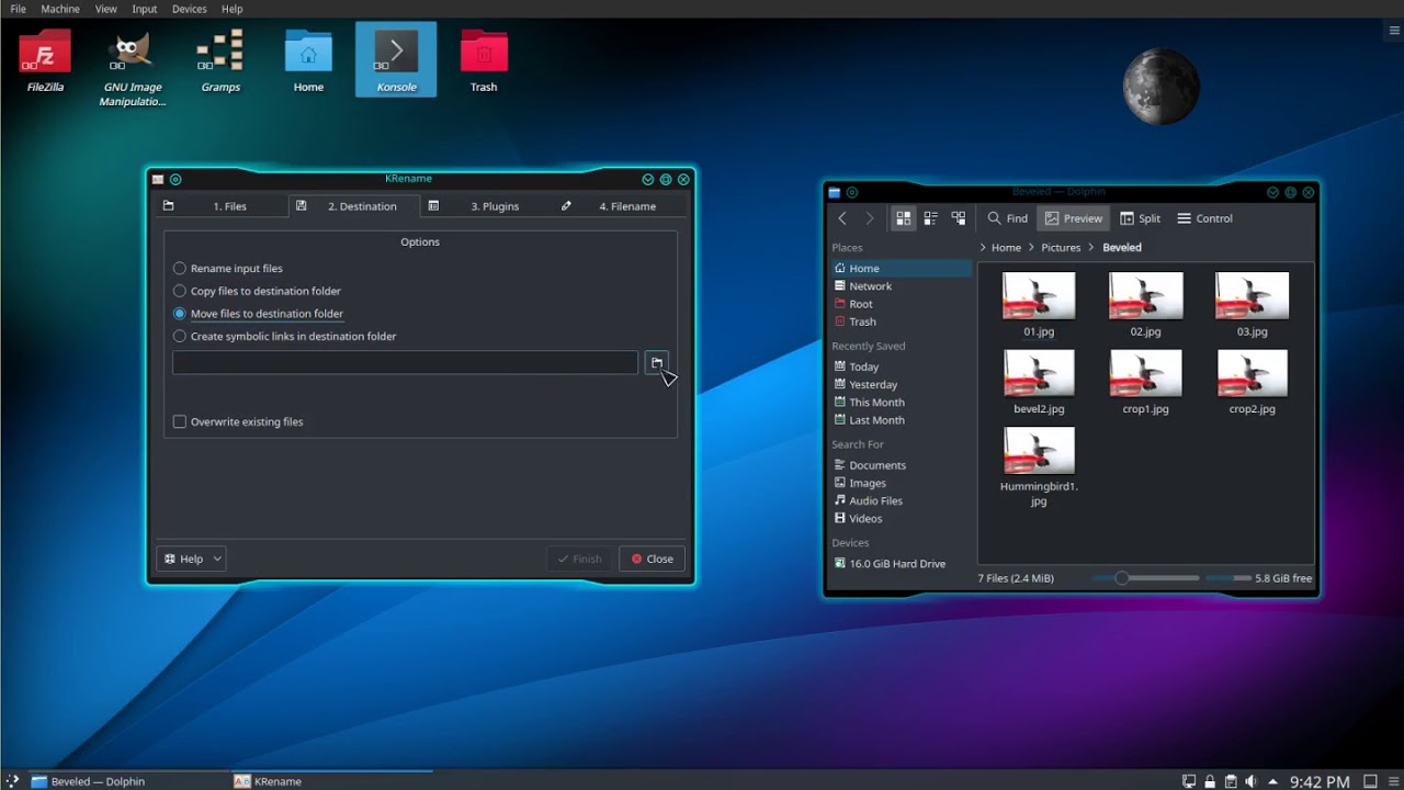 Bulk Rename Files In Linux With KRename