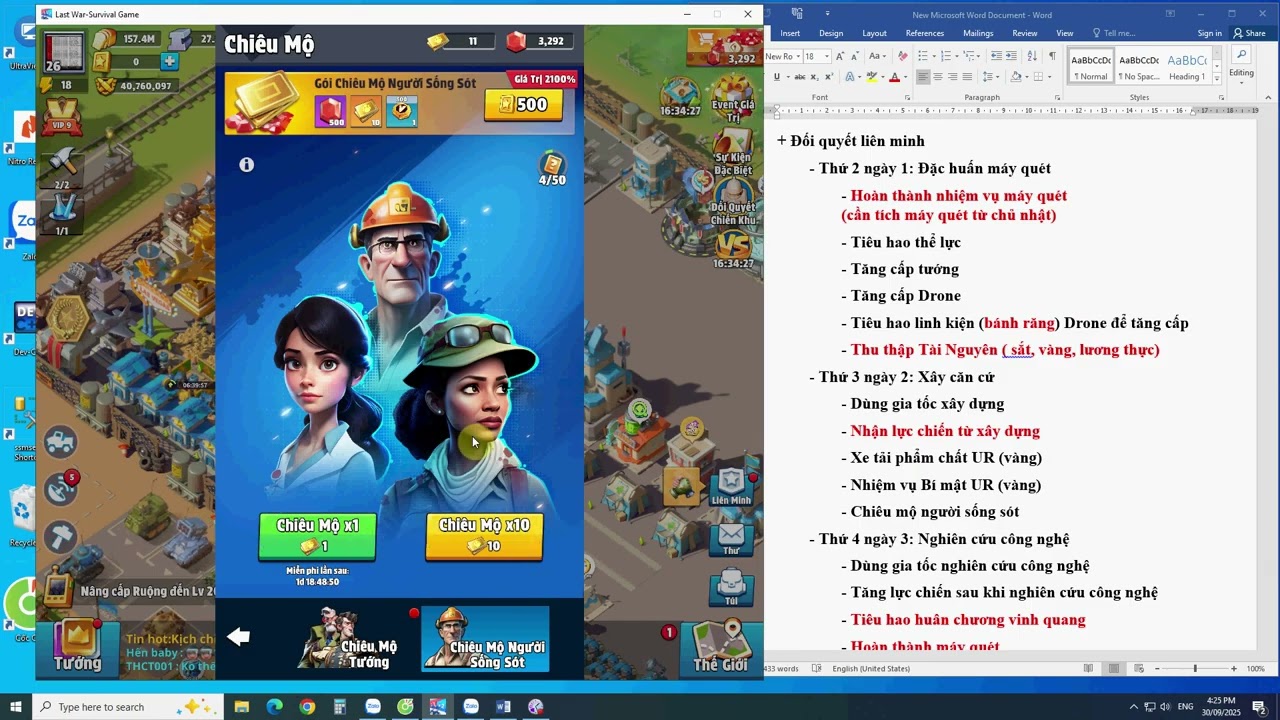 Hướng dẫn làm nhiệm vụ đối quyết liên minh trong game LAST WAR- GTG