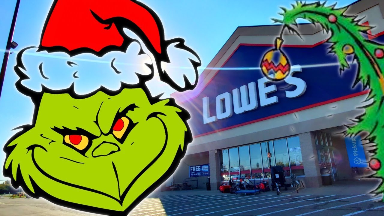 CHRISTMAS 2019 at LOWE'S with LOTS OF INFLATABLES ! - Canton Ohio