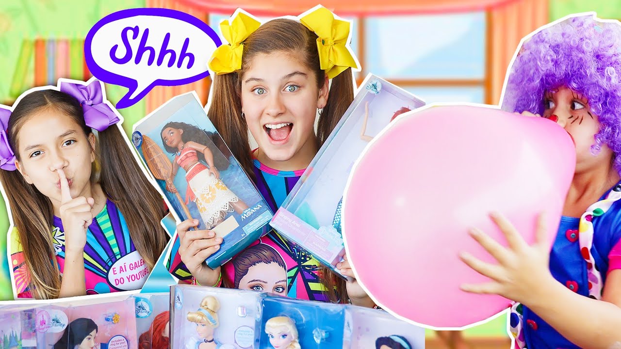 BRINCADEIRAS DE CRIANÇAS EM DOSE DUPLA 1☆ Mileninha ☆ Bruxa e Princesas