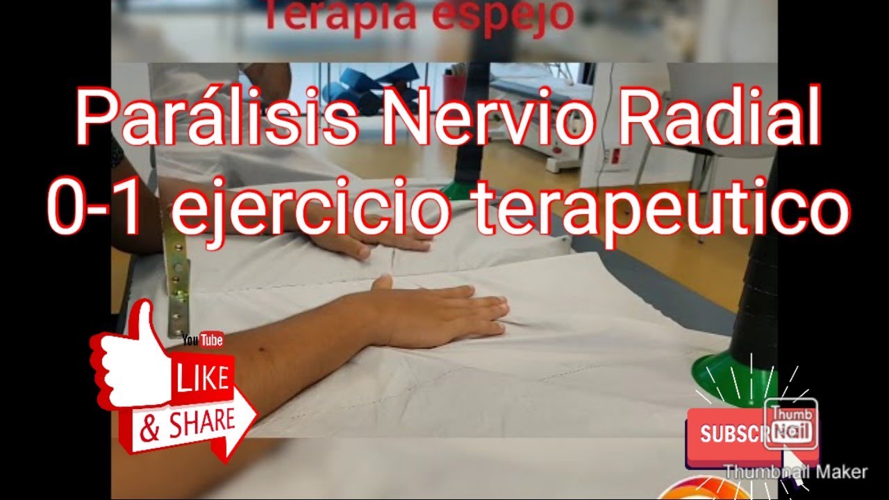 Parálisis nervio radial 0-1: ejercicios