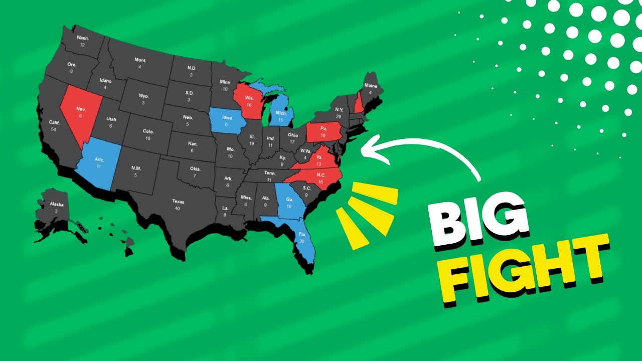 BATTLE FOR THE SWING STATES | 270 Game