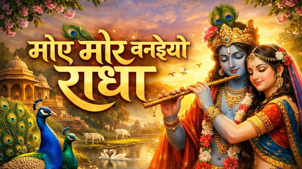 मोहे मोर बनइयो राधा | Mohe Mor Banaiyo Radha Apne Vrindavan | Bast Radha Krishan Bhajan #krishna