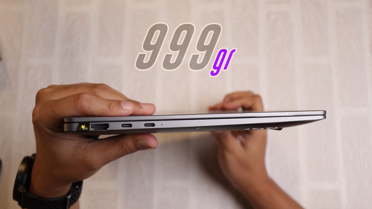 Tipis & Ringan 👍🏻 Unboxing TECNO Megabook T14 Air - Space Grey (versi Intel) TERBARU 2026
