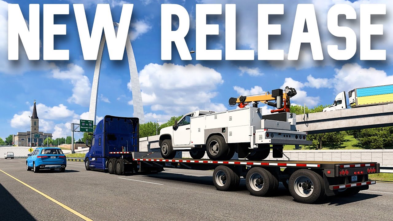 RELEASE DAY - FIRST IMPRESSIONS & GAMEPLAY - Missouri the Latest DLC for American Truck Simulator!