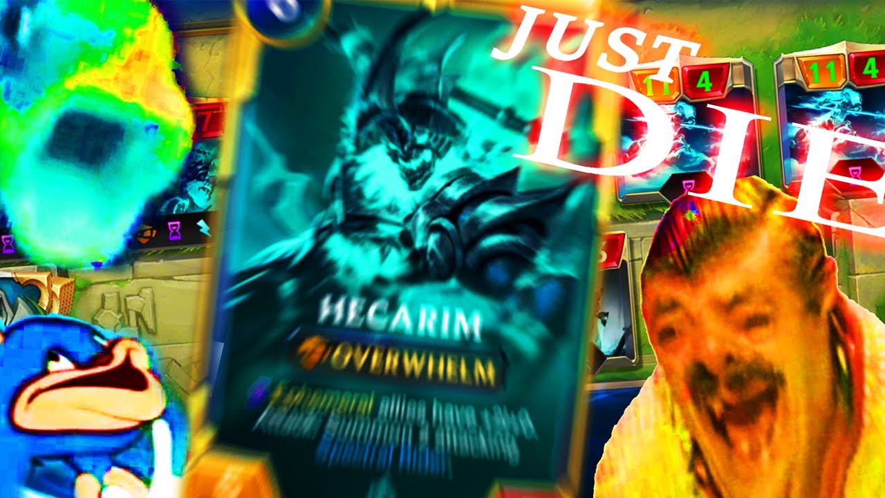 BEHOLD THE MIGHT OF THE SHADOW ISLES | Legends of Runeterra hecarim deck