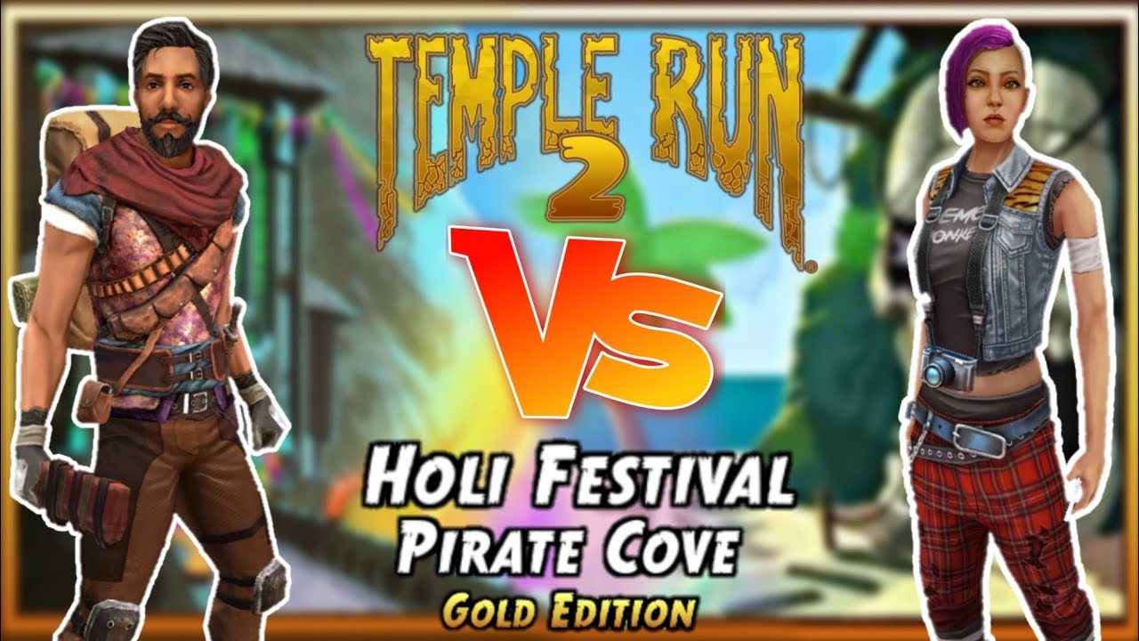 Rahi Raaja VS Maria Selva Rocker Holi Festival Temple Run 2