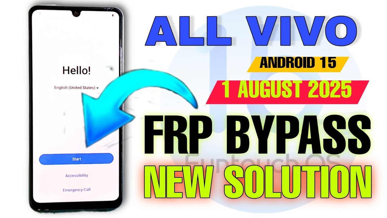 All Vivo Android 15 FRP Bypass | Vivo T2 5g Frp Bypass | Vivo Frp Bypass | New Security Frp Bypass |
