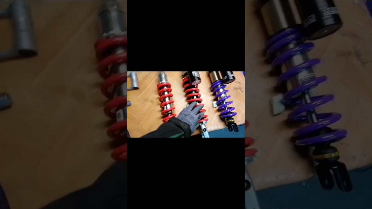 HONDA CRF300 RALLY Federbein Suspension Vergleich. Original vs YSS G-Top vs HyperPro 467