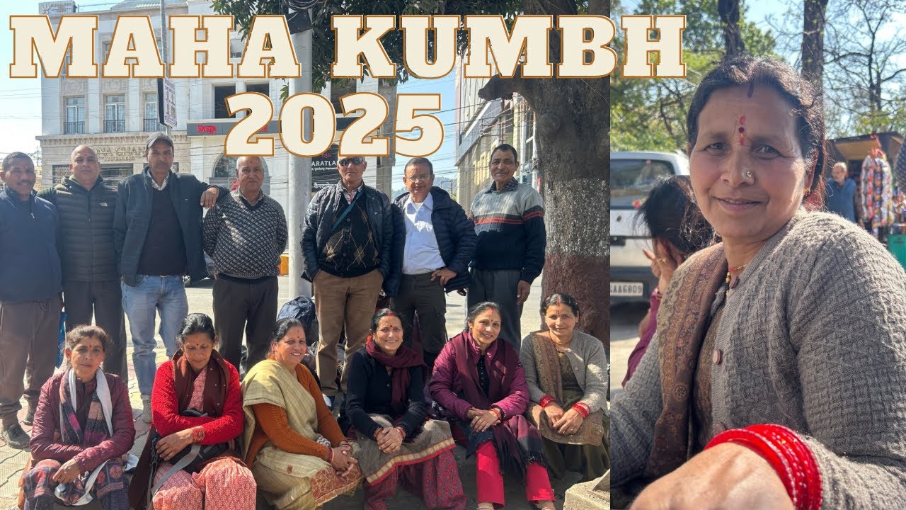 Mummy Papa ka kumbh ko prasthan :MAHA KUMBH 2025 #mahakumbh2025 #Prayagraj #kumbhmela #mahakumbh