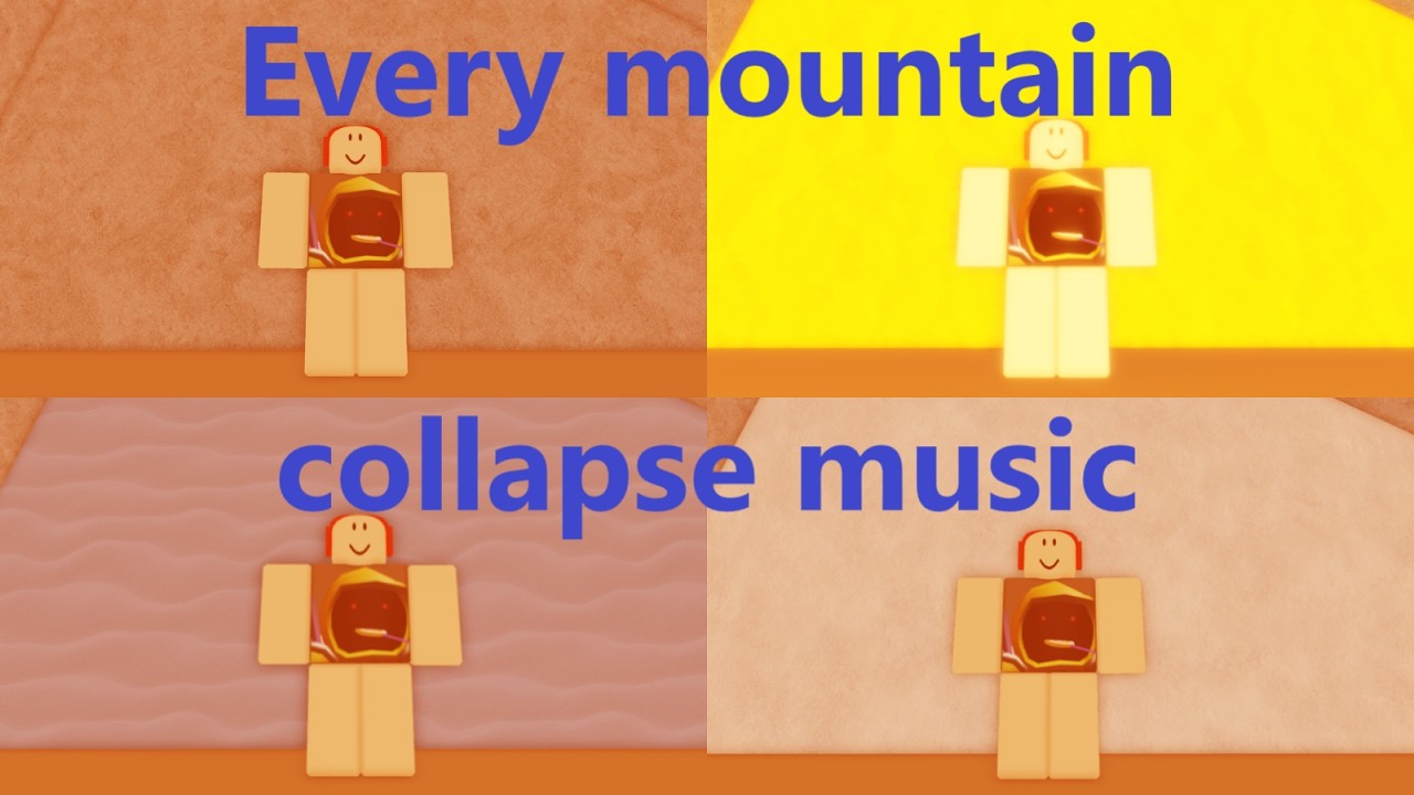 Every mountain collapse music in Infectious Smile | OST