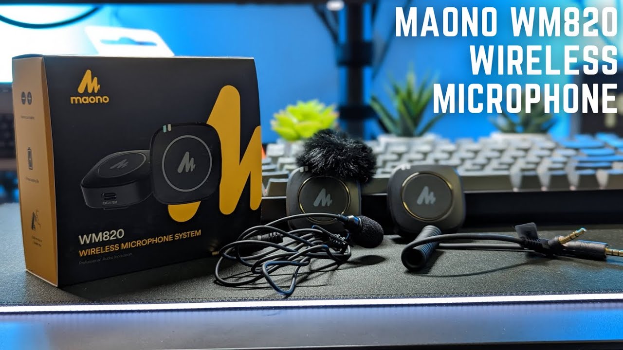 Maono WM820 Wireless Microphone System | Unboxing & Test
