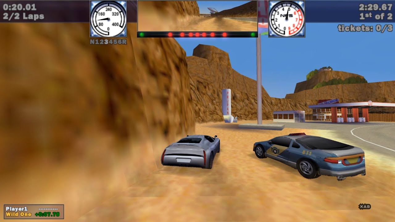 Italdesign Scighera ¦ Redrock Ridge ¦ Need For Speed III: Hot Pursuit
