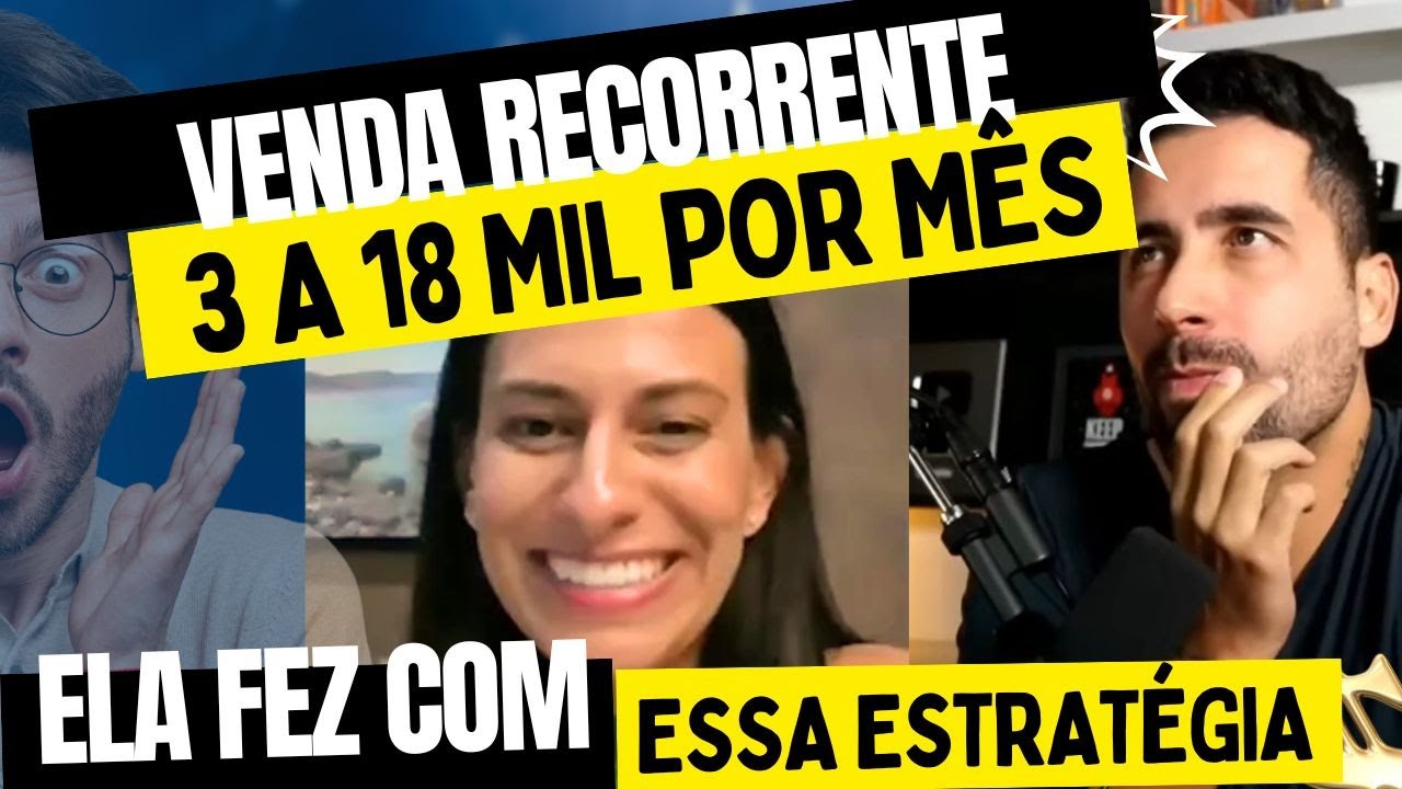 Renda Recorrente de 3 a 18 mil por m&ecirc;s com essa estrat&eacute;gia