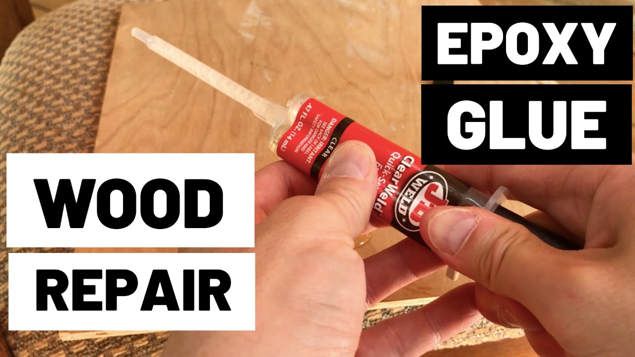 DIY Wood Repairs With Epoxy Glue