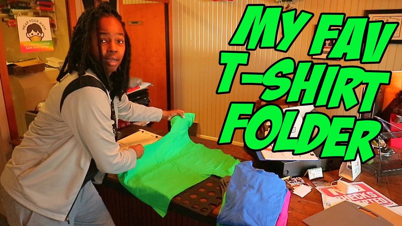 Budget T-shirt Folder Vs Expensive Folder (Comparison)