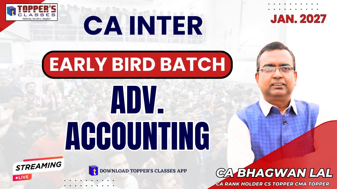 CA INTER ADV ACCOUNTING  / JAN.27 /27-02-2026