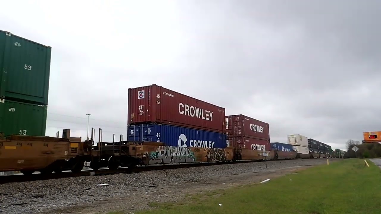 NS 4508 Leads NS 24A Through Warner Robins, GA 3-15-26