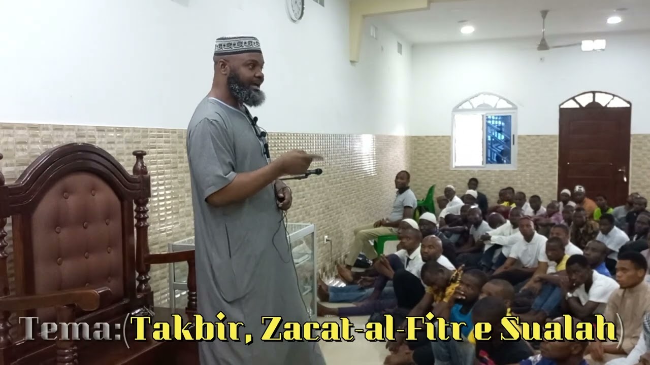 Takbir, Zacât-al-Fitr e Sualah de Idul Fitr