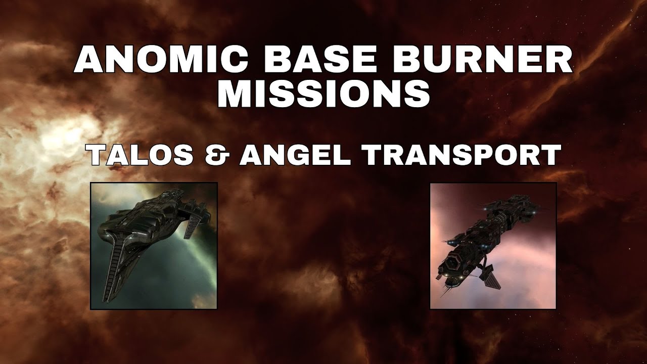 EVE Online Anomic Base Burner Mission Tutorial (Serpentis & Angel)