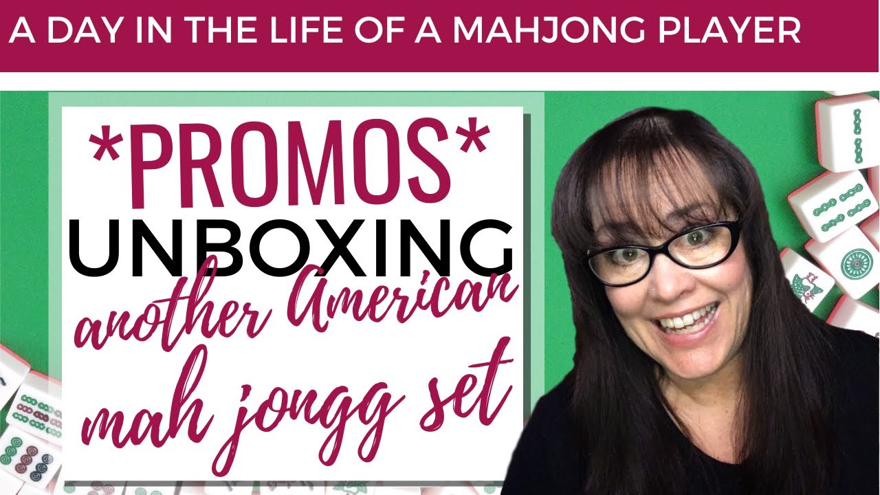 A Day in the Life of a Mahjong Player Season 5 Ep 2 Unboxing Another Mah Jongg Set