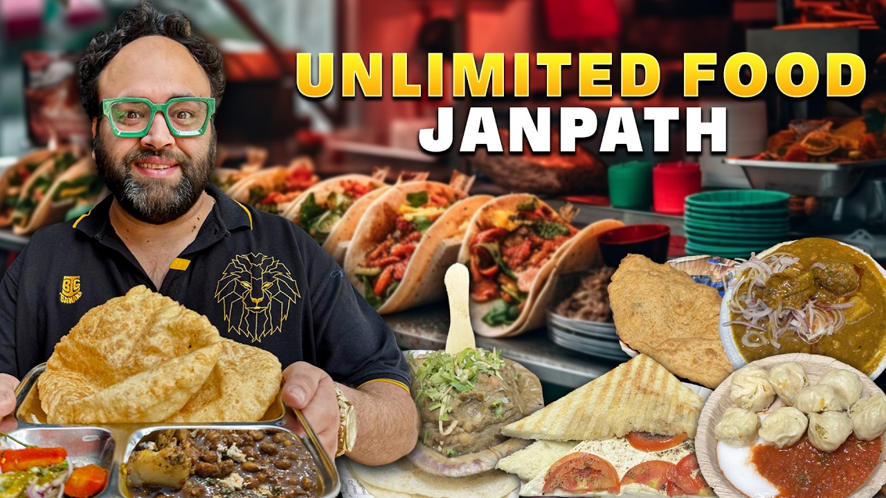 Mohalla Aapka JANPATH | Bhogal Chole Bhature, Matar Kulcha, Bread Pakoda, Momos, Depauls Coffee
