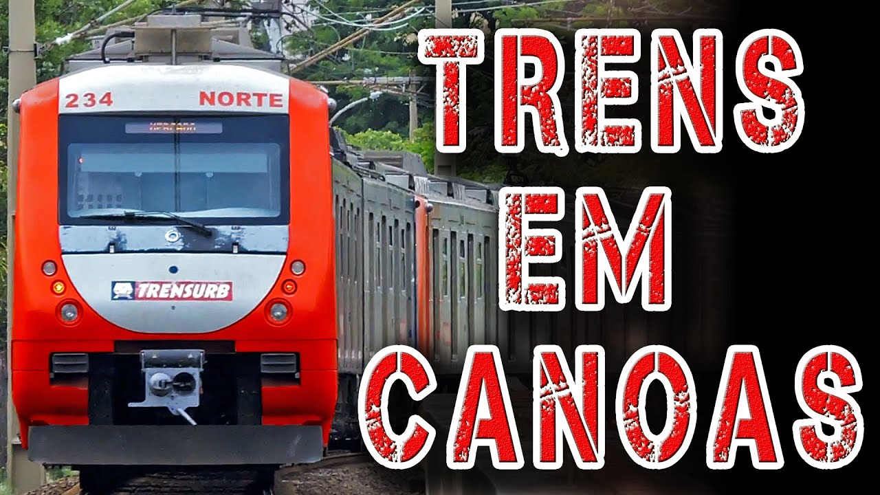 TRENSURB 2022 - Movimentação de Trens na Estação Canoas