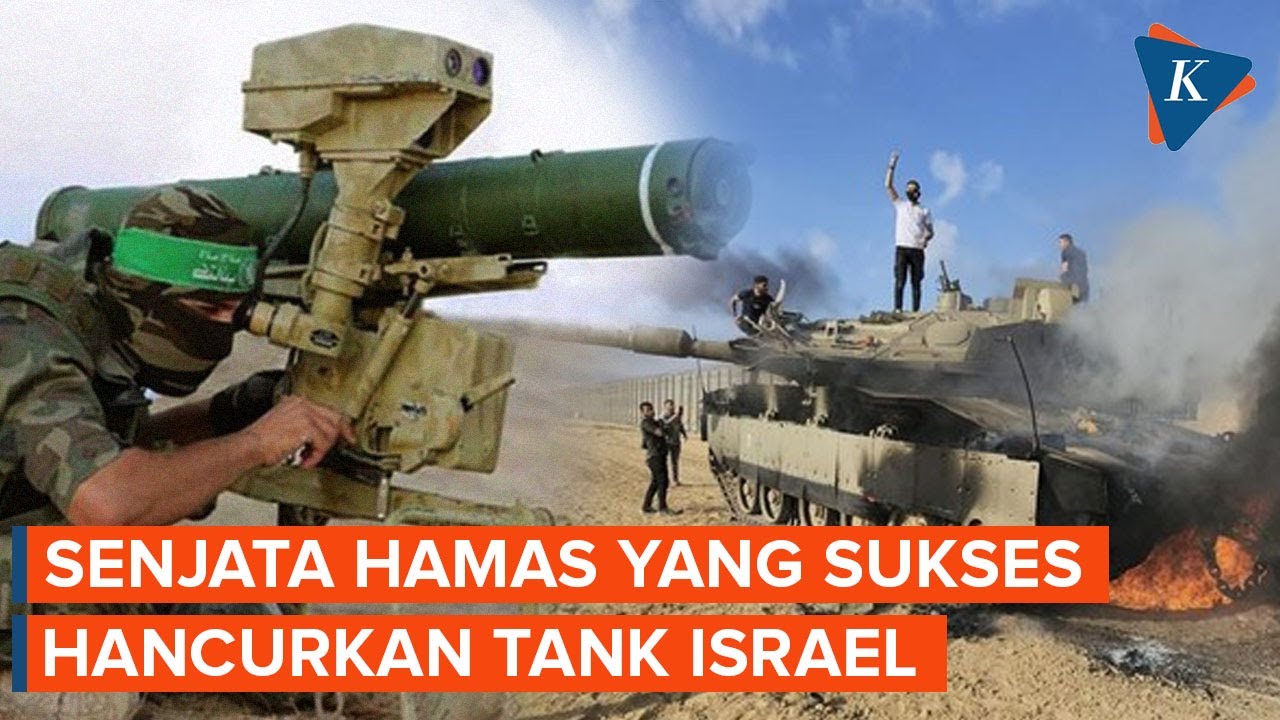Senjata-senjata Hamas Penembus Tank Israel
