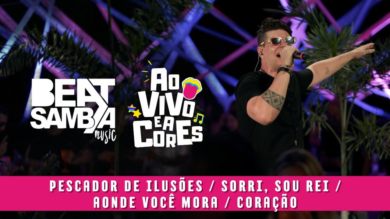 Pescador de Ilusões / Sorri, Sou Rei / Aonde você mora / Coração (AO VIVO E A CORES) - (Cover)