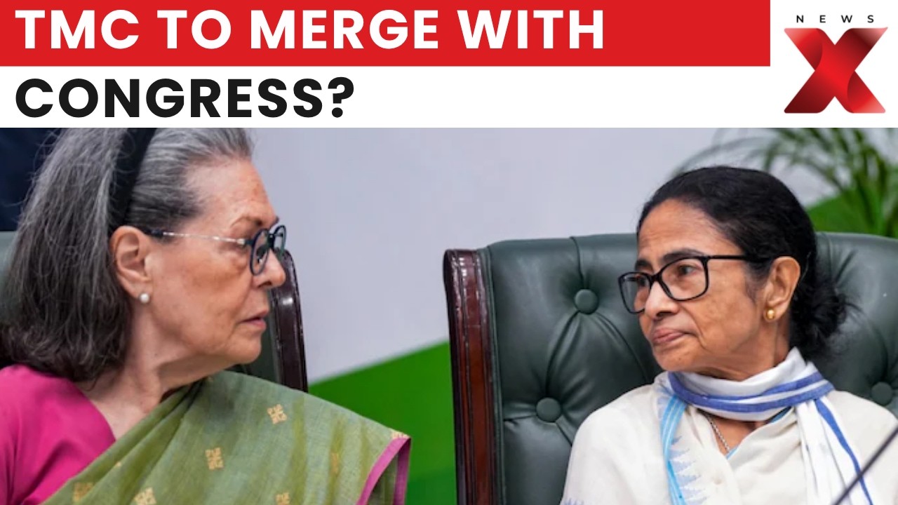 TMC-Congress Merger Buzz Grows As BJP Targets Mamata Over Reported Proposal | NewsX