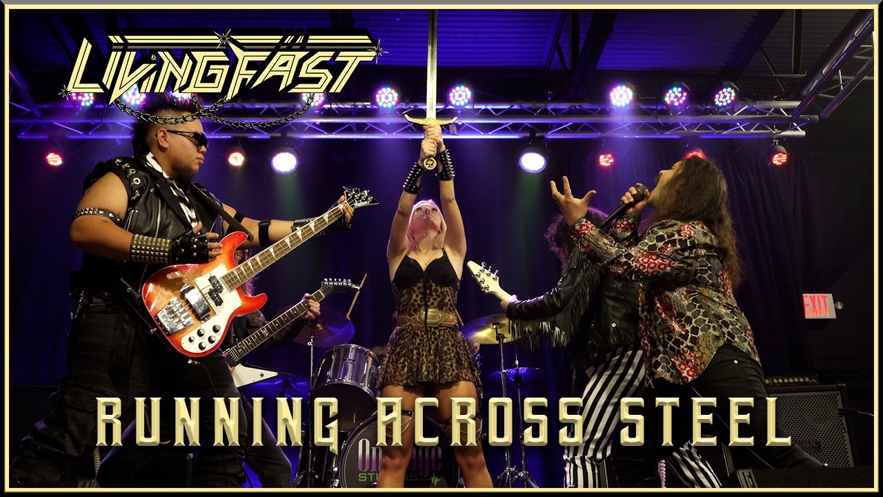 Living Fast - Running Across Steel (Official Video)